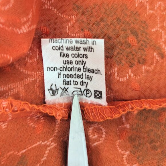 Backwoods 100% Cotton V-Neck Sleevless Tie Waist Cotton Sun Dress - Picture 15 of 15